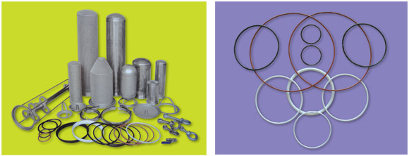 PTFE Special Sealing Ring For Filter Plant